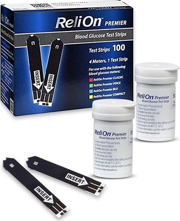 Blood Glucose Test Strips 100 Count N2717