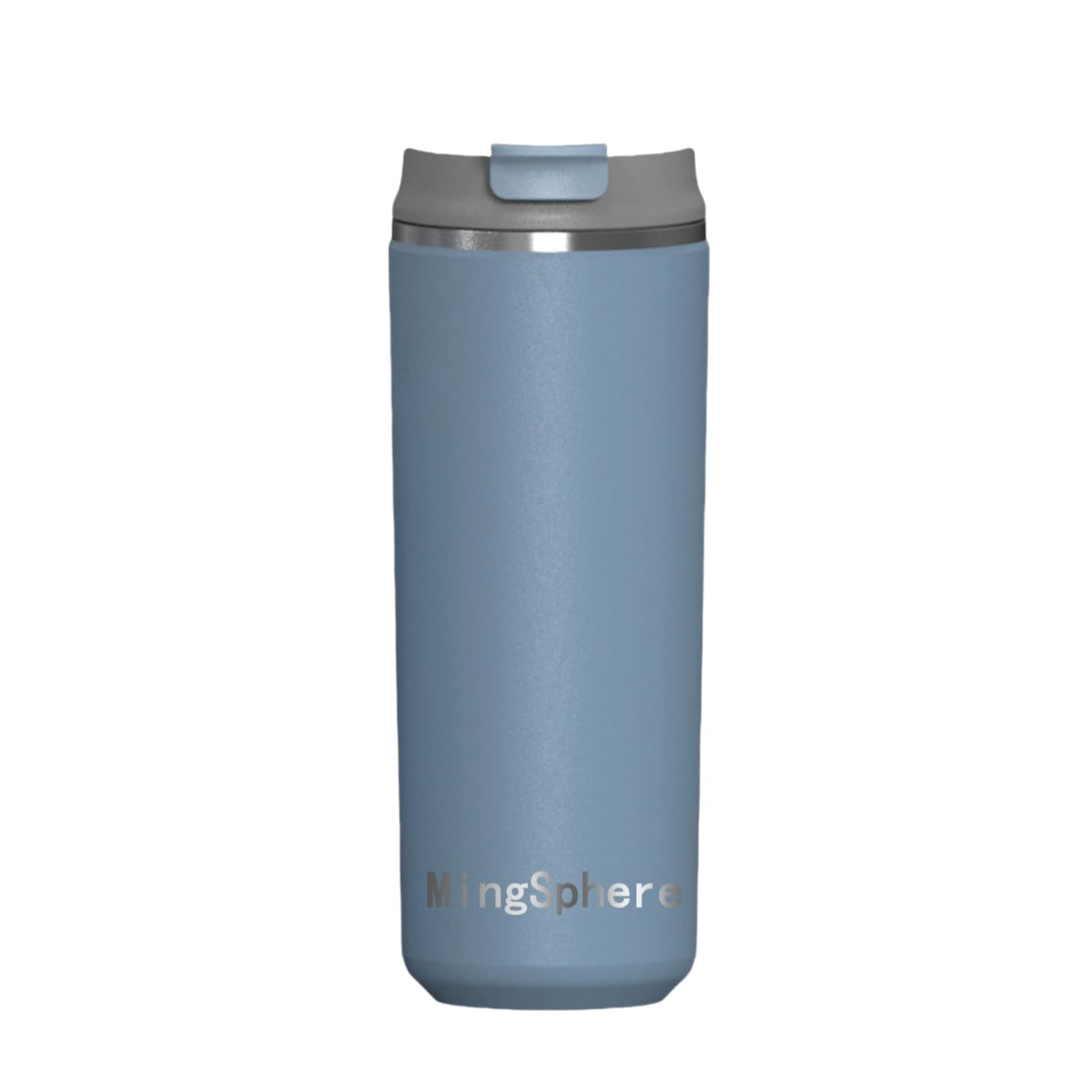 16oz Insulated Stainless Steel Coffee Cup with Flip Lid, Blue A866696