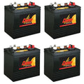 6V 240AH Deep Cycle Battery X4 Q538