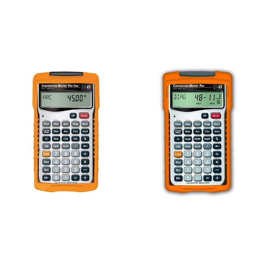 Construction Master Pro Trig Feet-Inch-Fraction Calculator J173