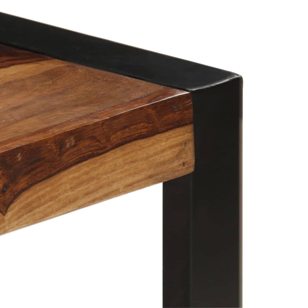 Brown Solid Sheesham Wood Coffee Table J889774