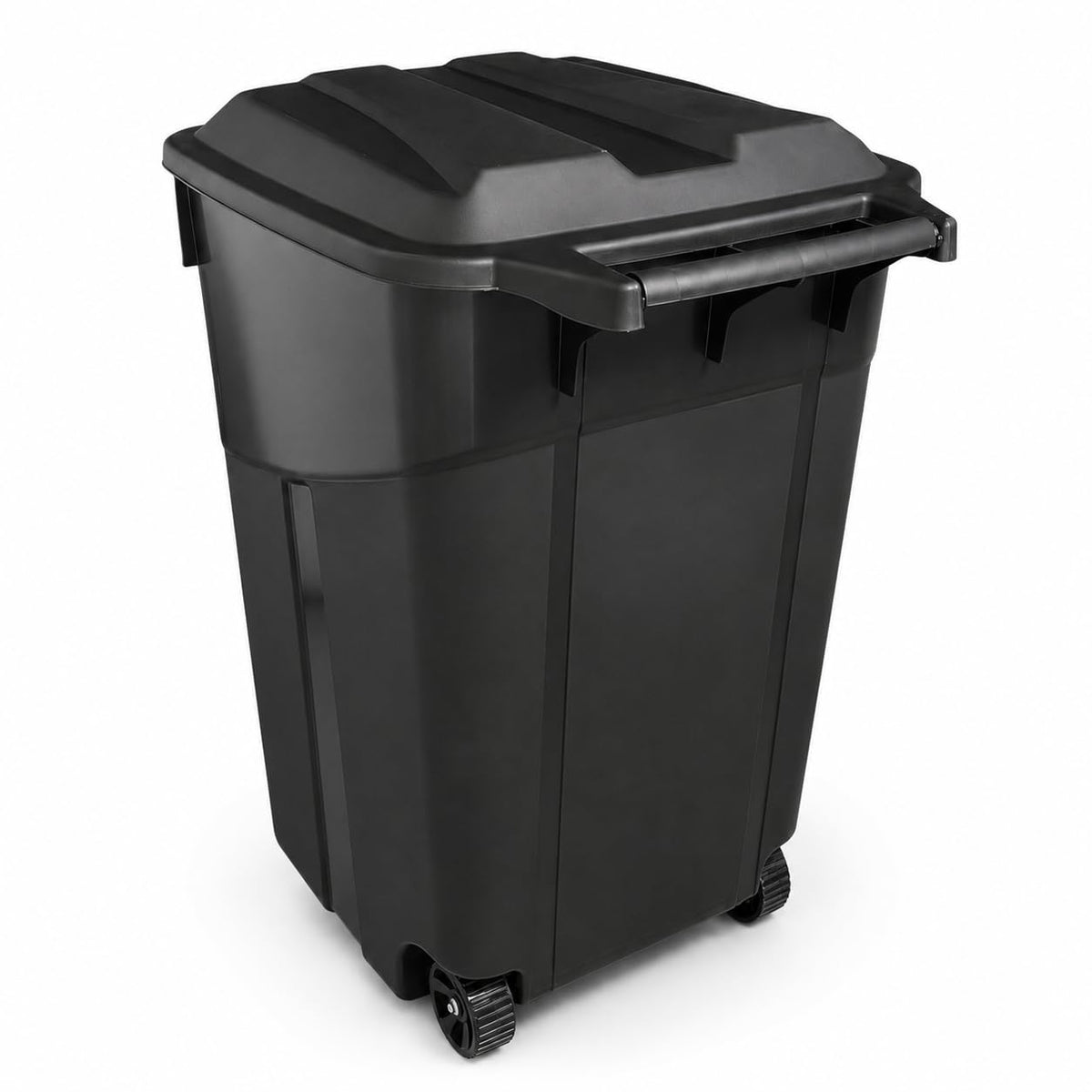 32 Gallon Wheeled Heavy-Duty Outdoor Trash Can H9249