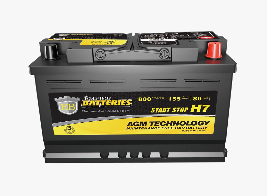 12v 80ah H7 Automotive Battery O823