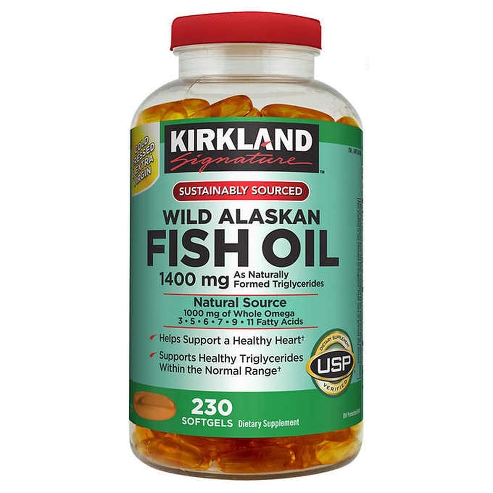 Wild Alaskan Fish Oil 1400 mg 230 Softgels H2868