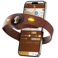 Wireless Dog Fence Collar, 64-3280ft Adjustable, Rechargeable IP7 Waterproof, Brown S755