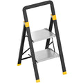 2 Step Ladder Lightweight Aluminum Folding Step Stool U807