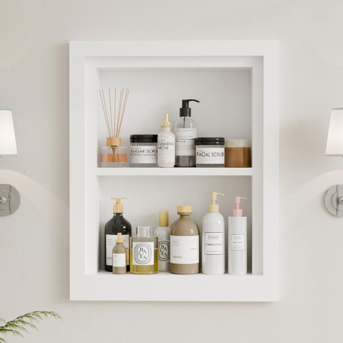 Solid Wood 14 X 18 Recessed Medicine Cabinet B720