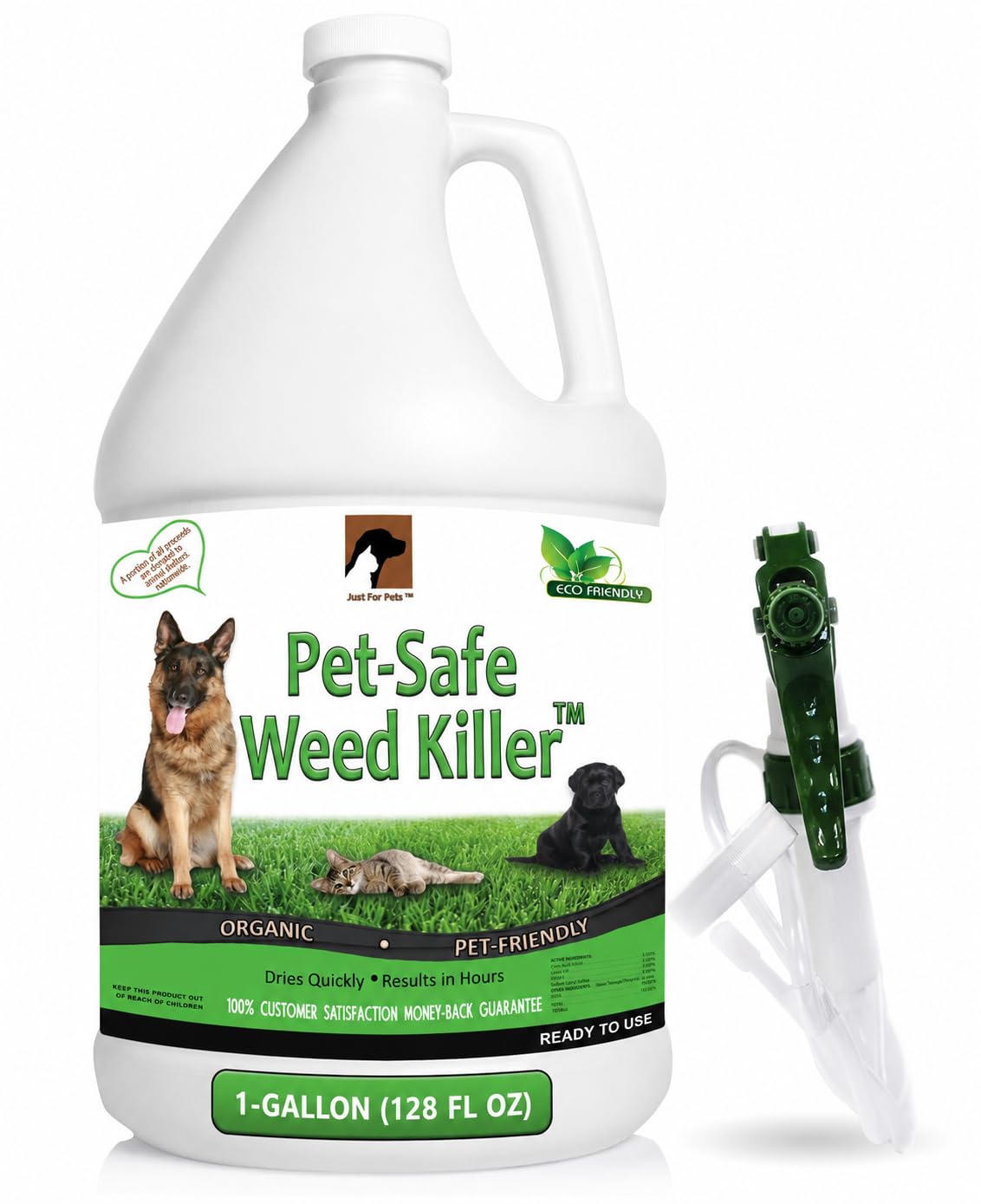 Pet Safe Weed Killer 1 Gallon with Sprayer Q7285
