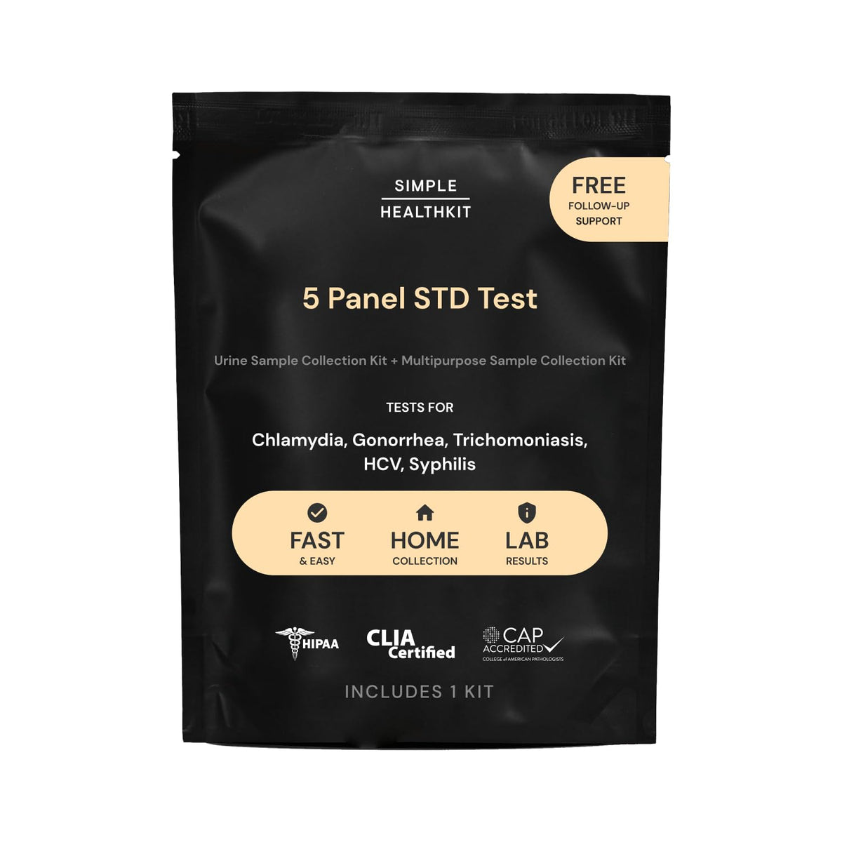 At-Home 5-Panel STD Test Kit A449094