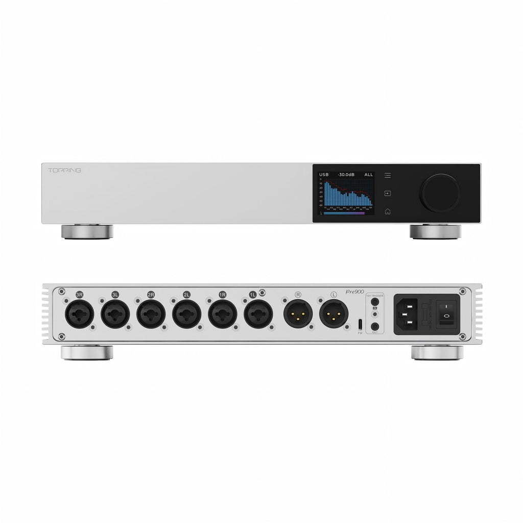 Fully Balanced Preamplifier with 3 XLR/TRS Inputs Z487