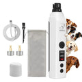 White 2-Speed USB Rechargeable Dog Nail Grinder M580219