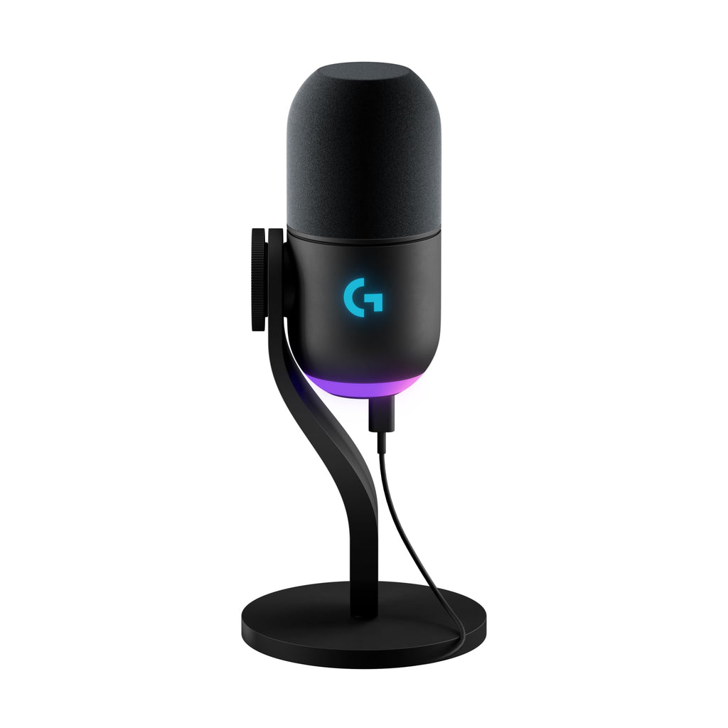 Black USB Dynamic Gaming Microphone A3729