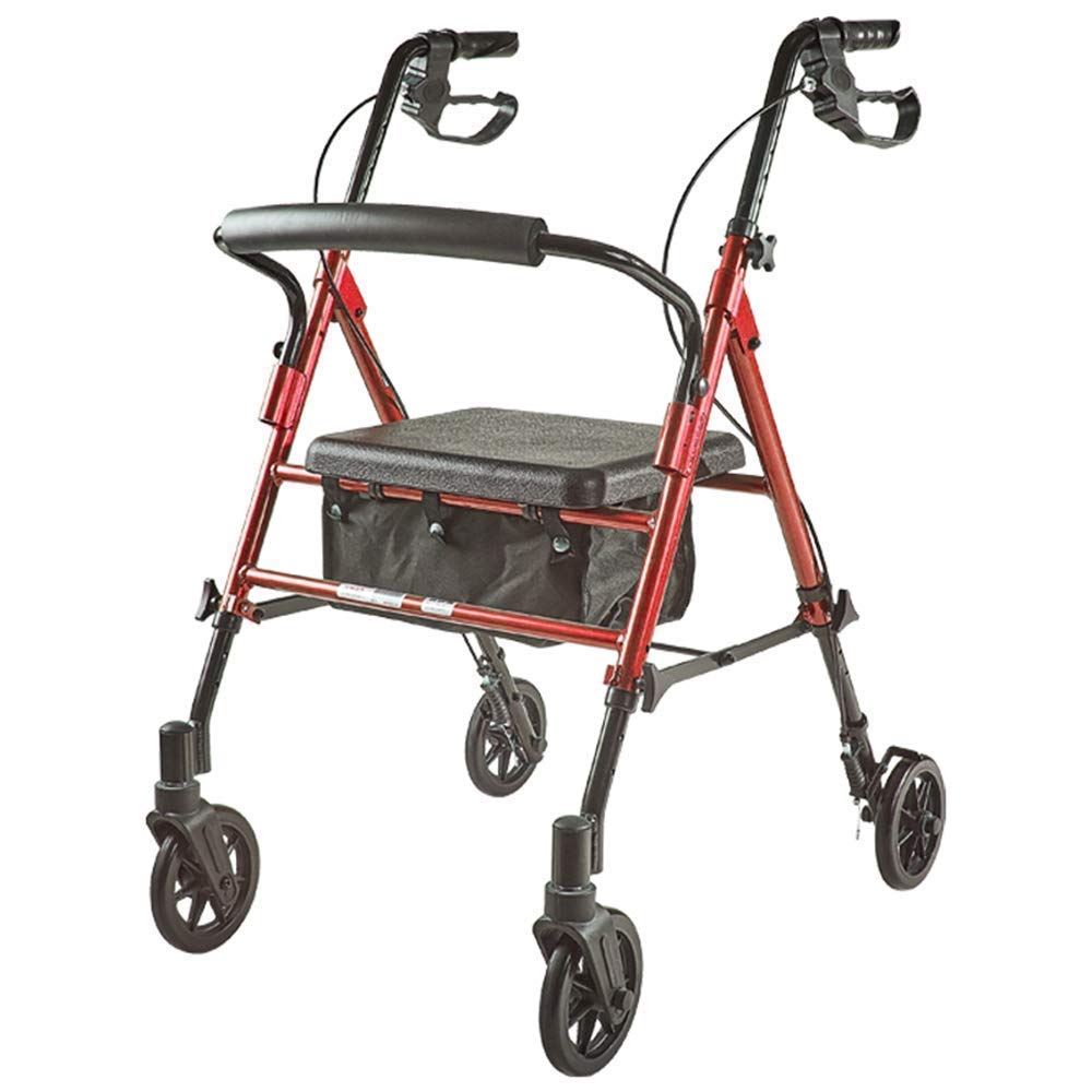 Folding Rollator Walker with Seat D102