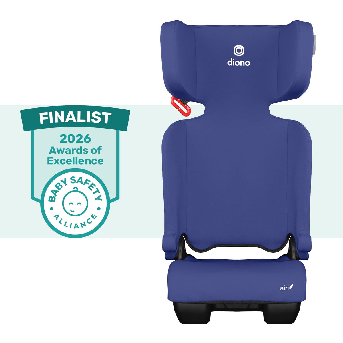 Blue Foldable High Back Booster Seat D755389
