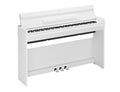 White 88-Key Weighted Digital Piano with 3-Pedal Unit F792