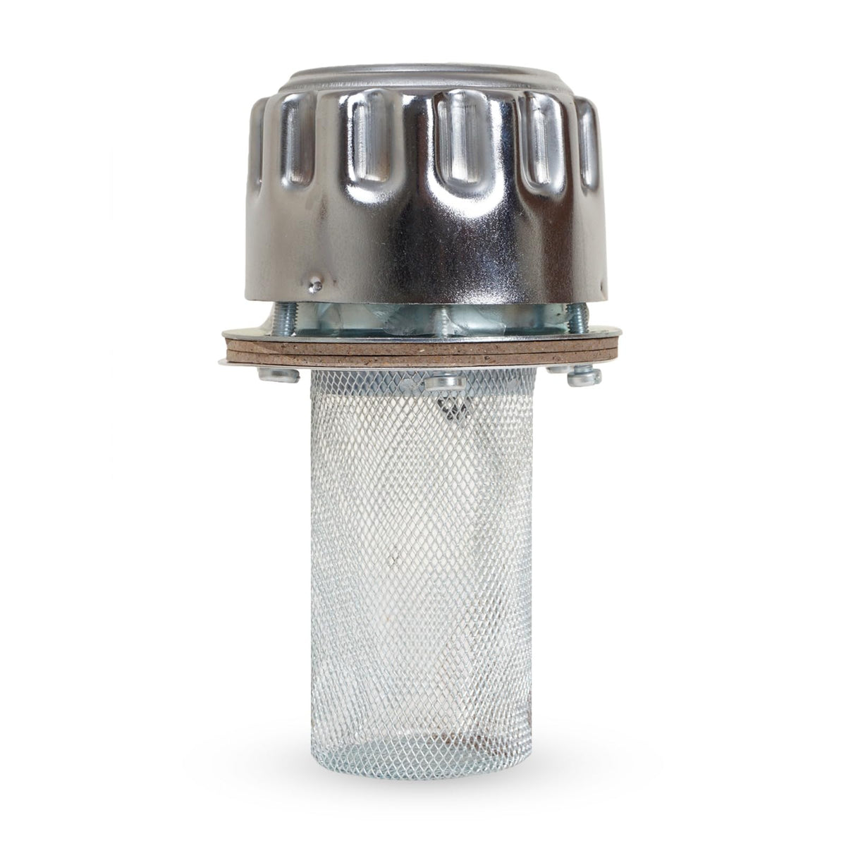 Flange Type Breathers Cap 25CFM/720 LPM 40 Micron Filtration 6 Hole Chrome Steel Alloy Q82809