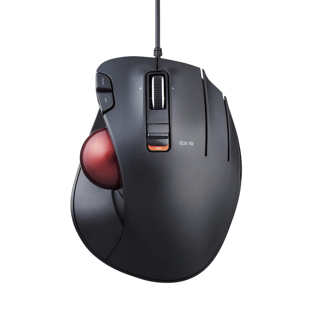 Wired Ergonomic Thumb Control Trackball Mouse G305483