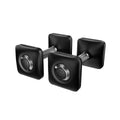 Cast Iron Dumbbells with Urethane Coating and Non-Slip Grip, Set of Two H626