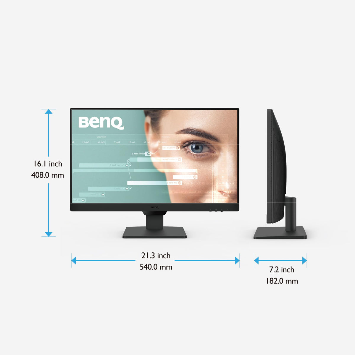 24" FHD 100Hz IPS Computer Monitor with Speakers S6342