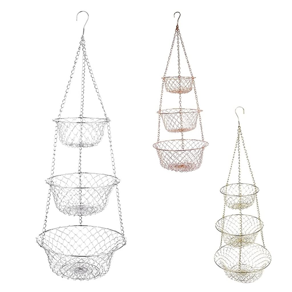 3 Tier Hanging Fruit Basket H31737