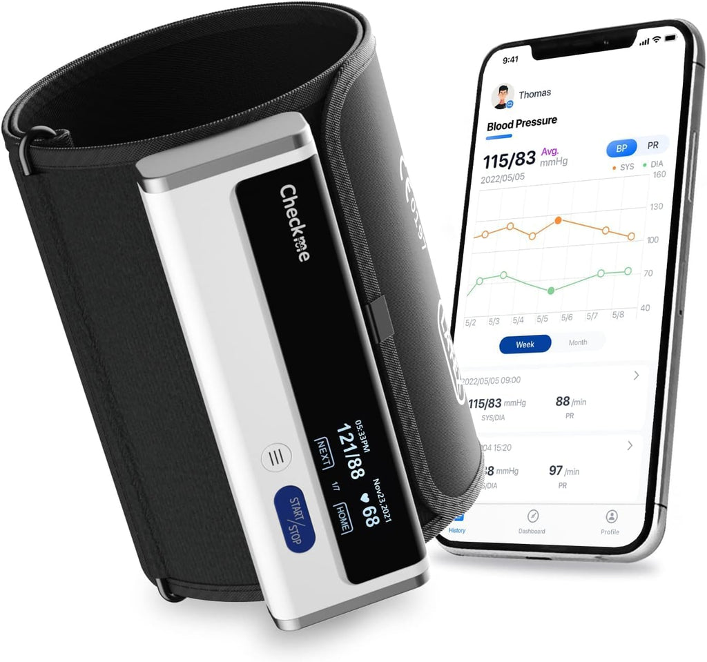 Upper Arm Blood Pressure Monitor with Bluetooth Cuff J386801