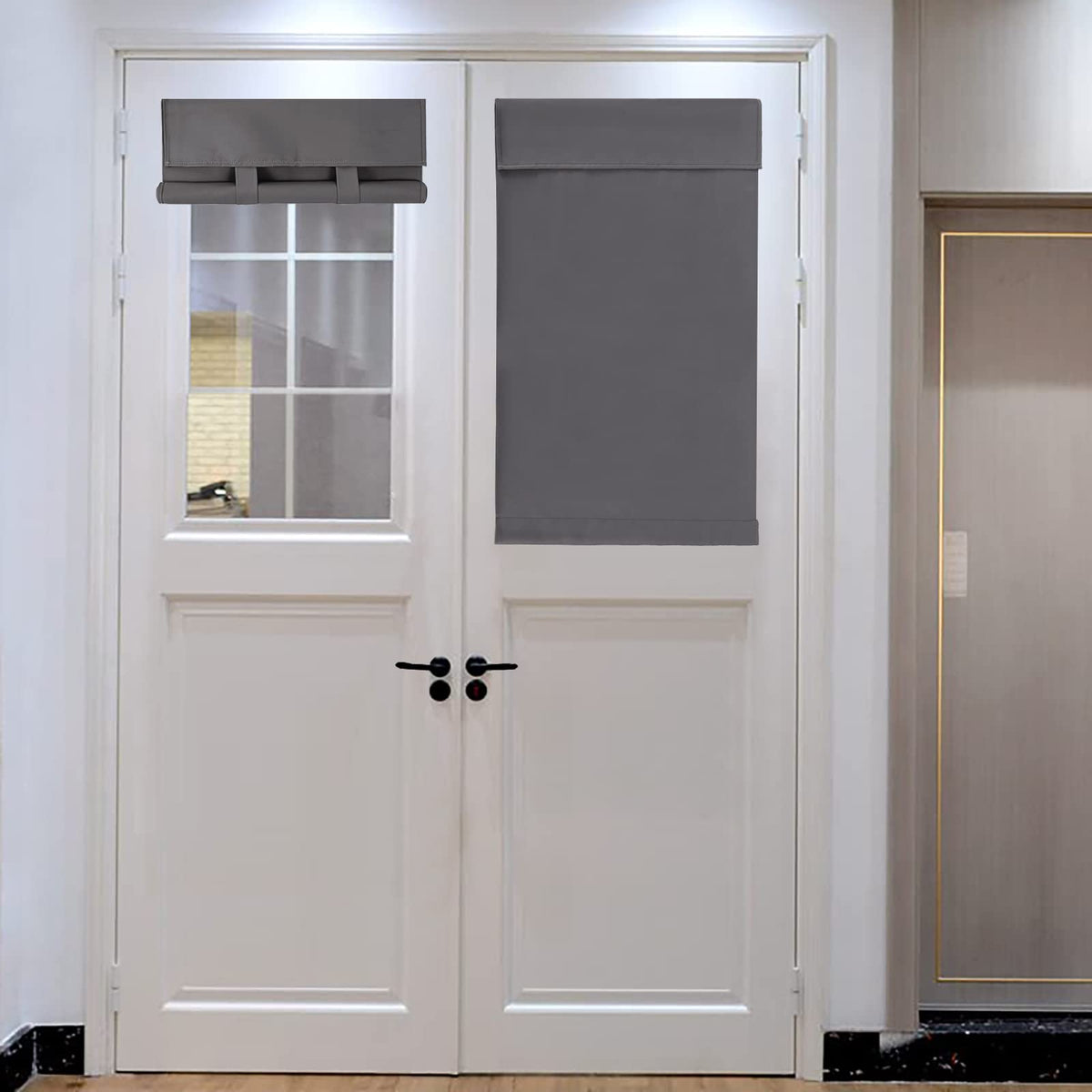 100% Blackout Door Curtains M4381