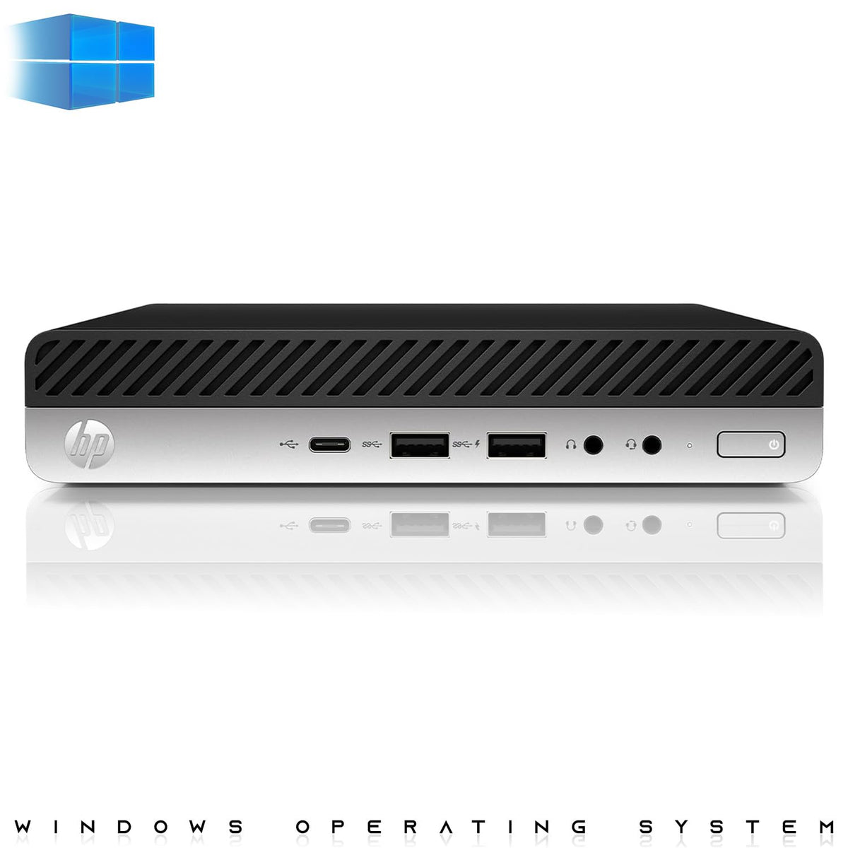 Mini Desktop PC with 24 inch Curved Monitor I940322