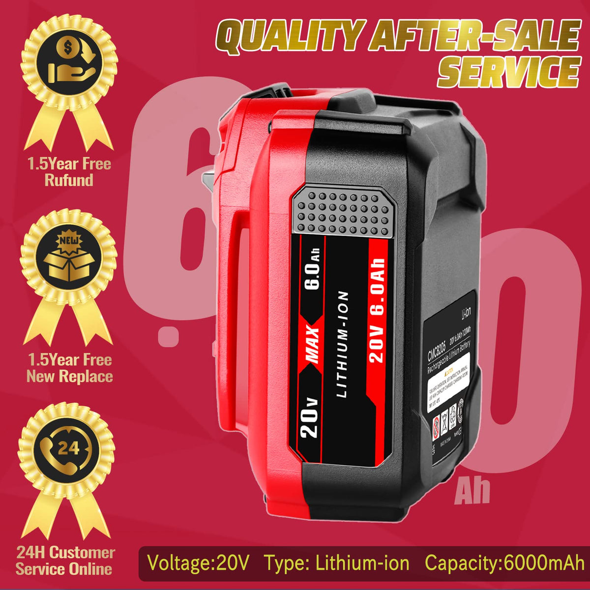 20V Replacement Battery I6334