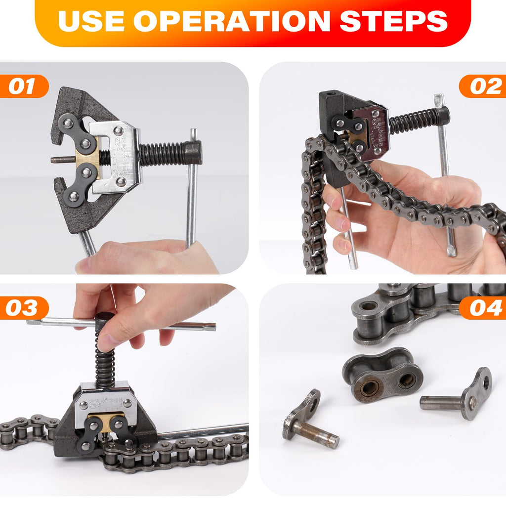 Roller Chain Detacher Tool for 420 428 520 525 530 630 Chain G22725