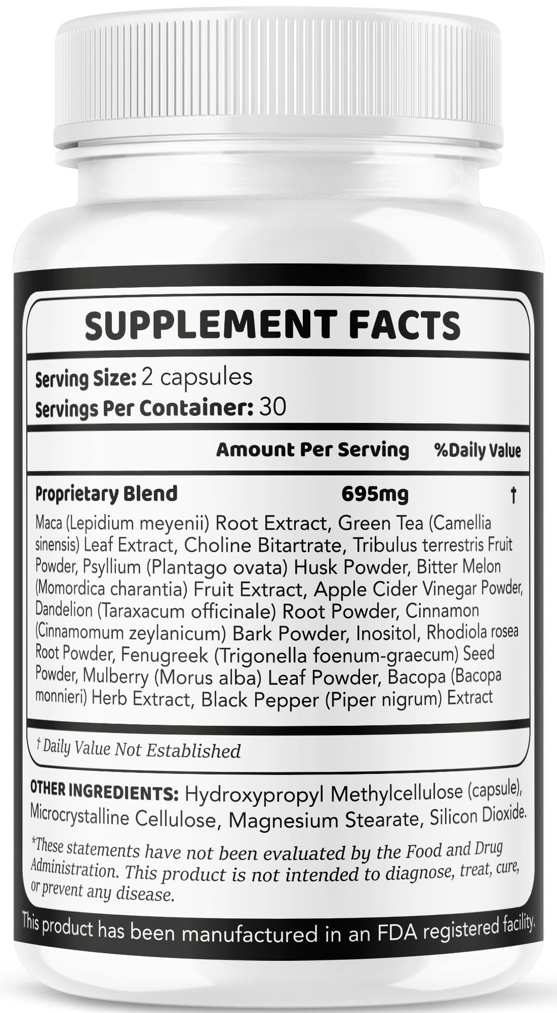 Natural Glycogen Supplement Capsules 180 Capsules Z249