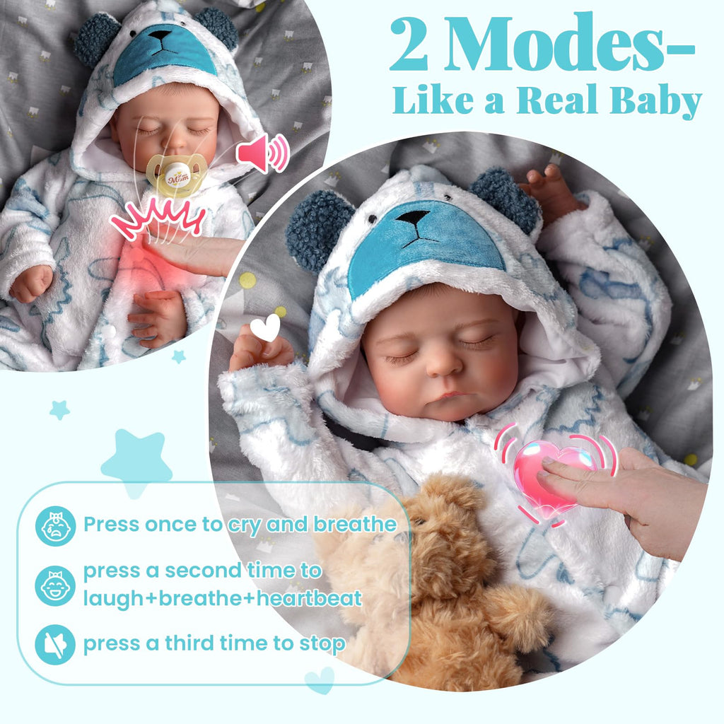 20 Inch 4-in-1 Interactive Baby Doll B970773