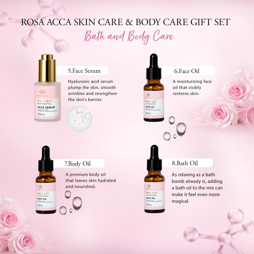 23 Pcs Facial Skin Care Bath and Body Set U91361