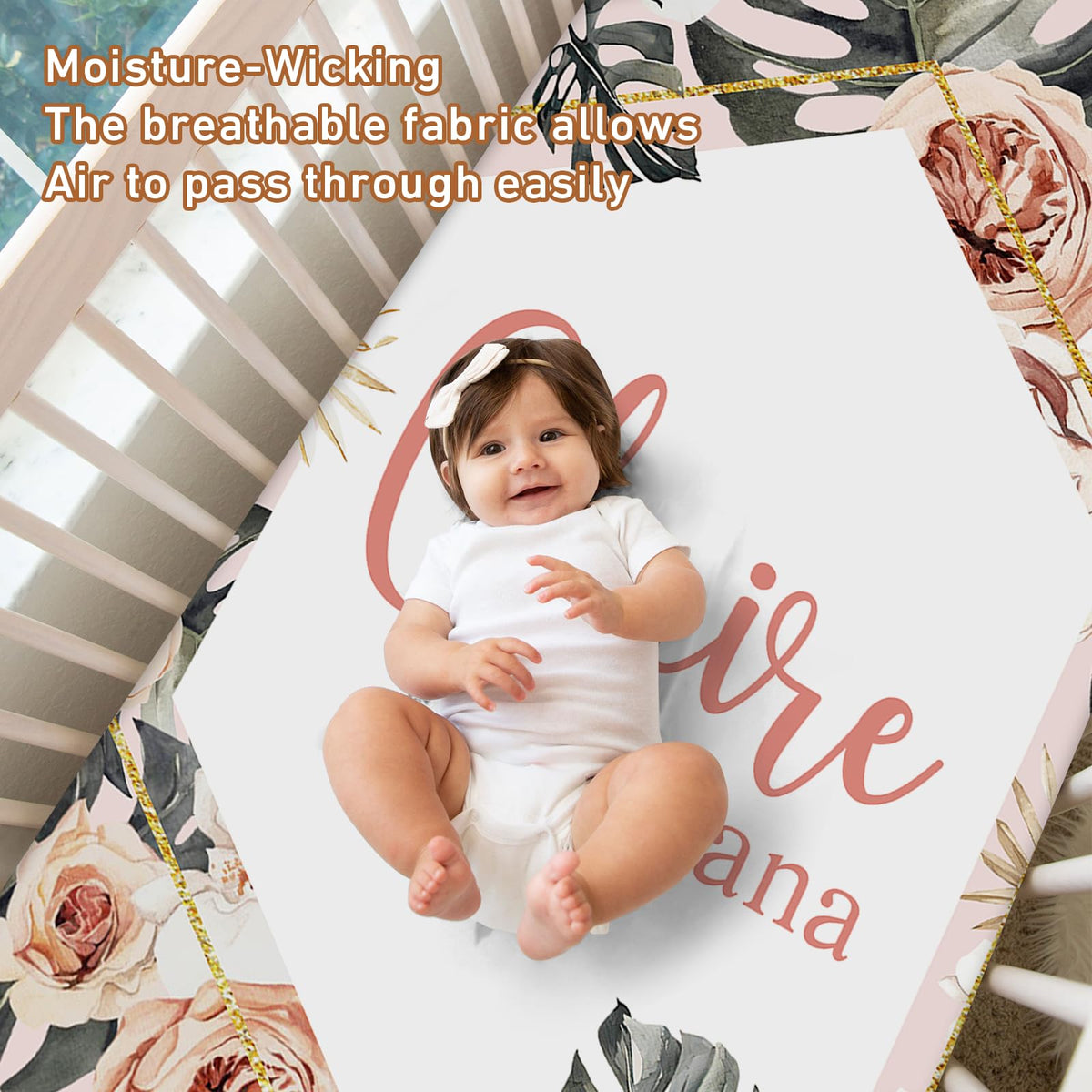 Fitted Crib Sheets 2 Piece Microfiber Toddler Mattress Sheet Z43109