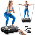Vibration Plate Exercise Machine with Resistance Bands M483752