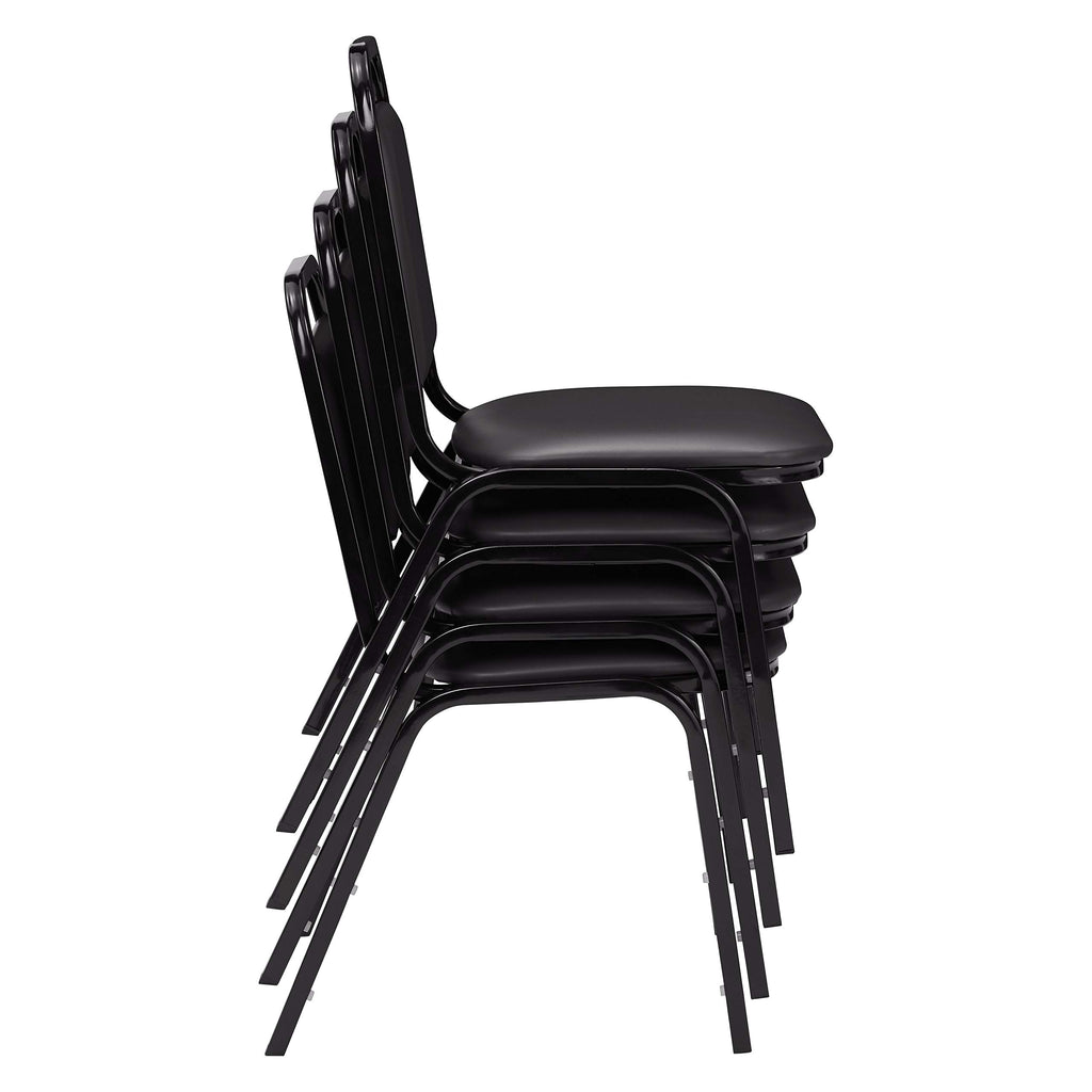 Vinyl Stacking Chair, 4/Pack N8895