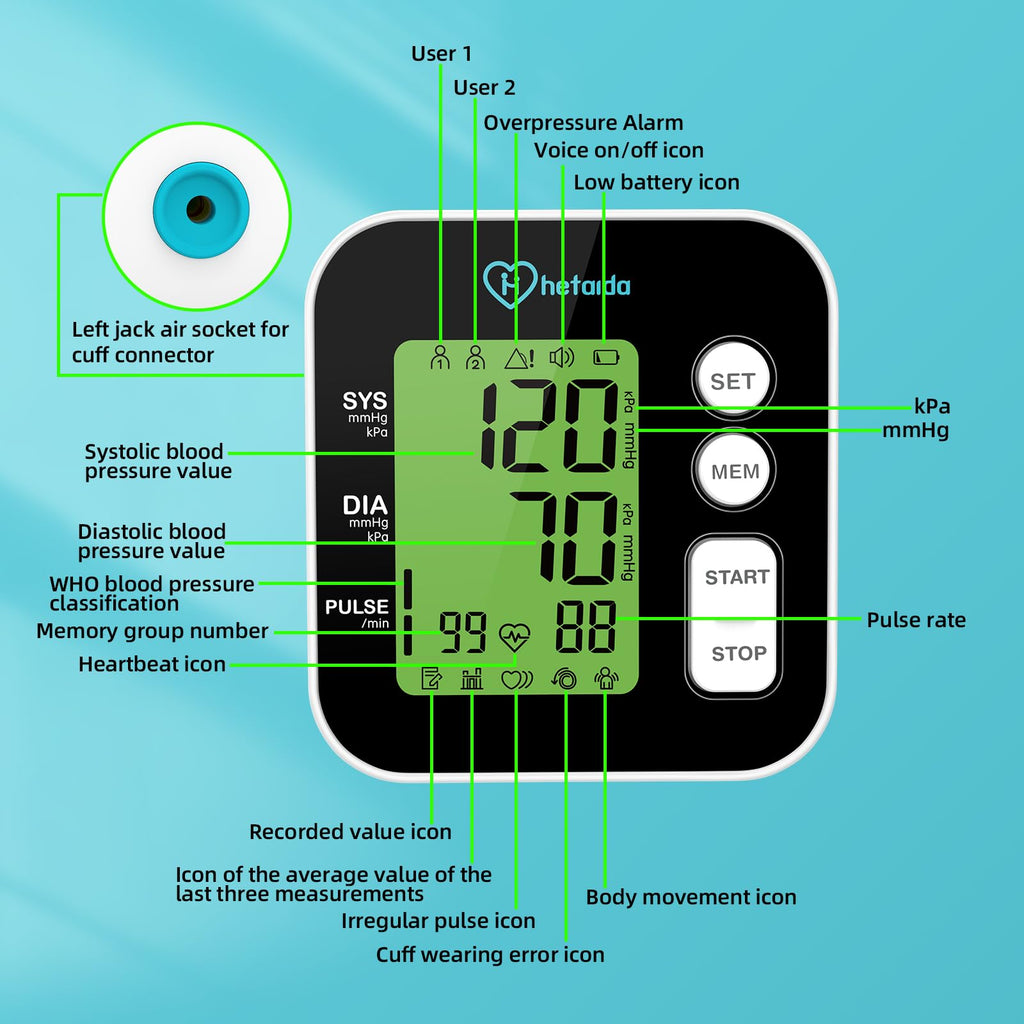 Blood Pressure Monitor Upper Arm D96588