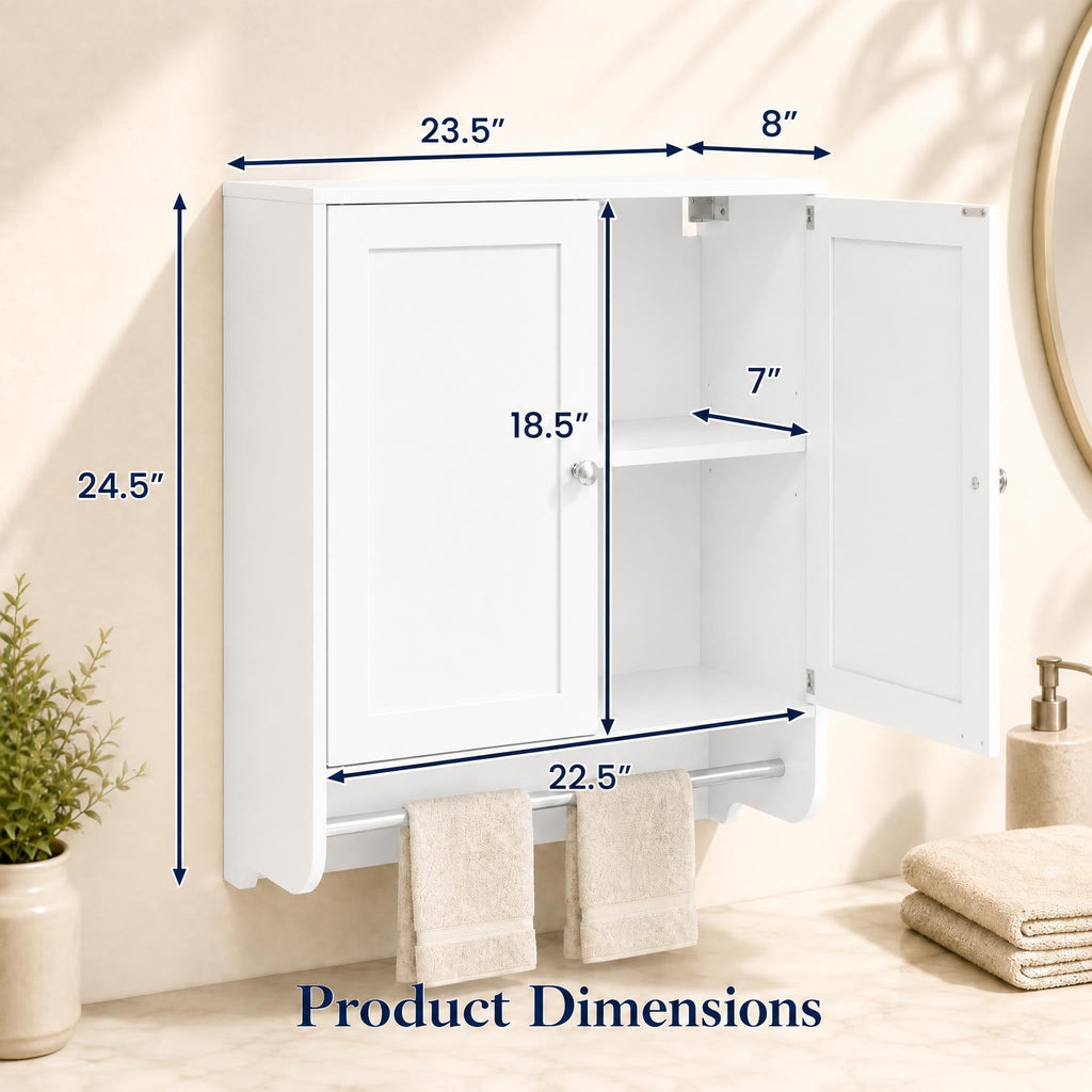 Wall Mounted Bathroom Cabinet V3598
