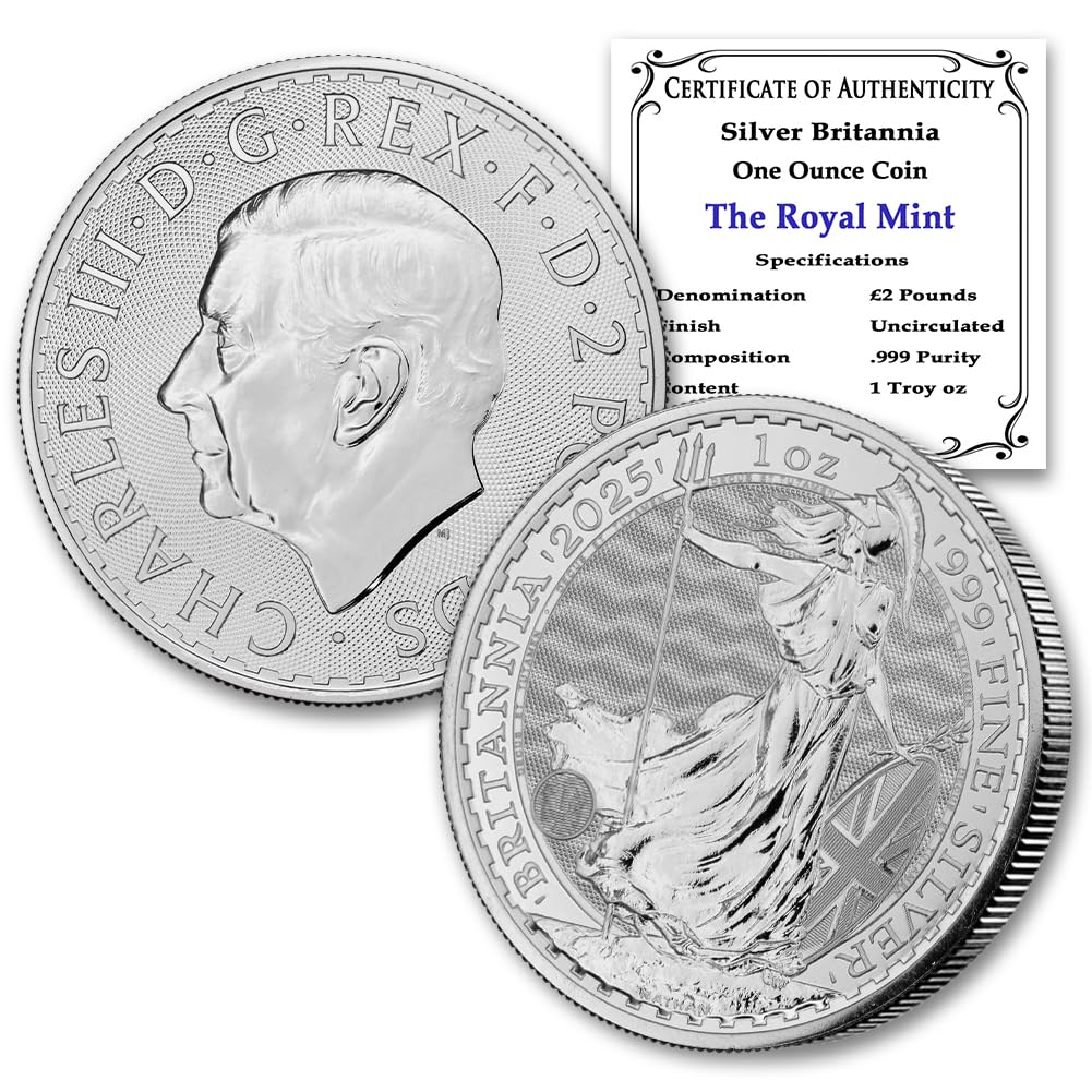 1 oz British Silver Britannia J537