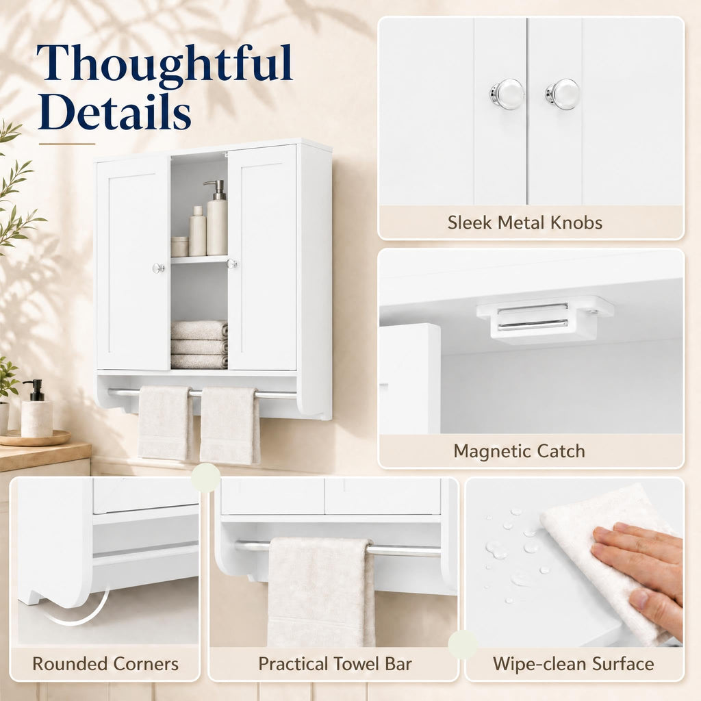Wall Mounted Bathroom Cabinet V3598