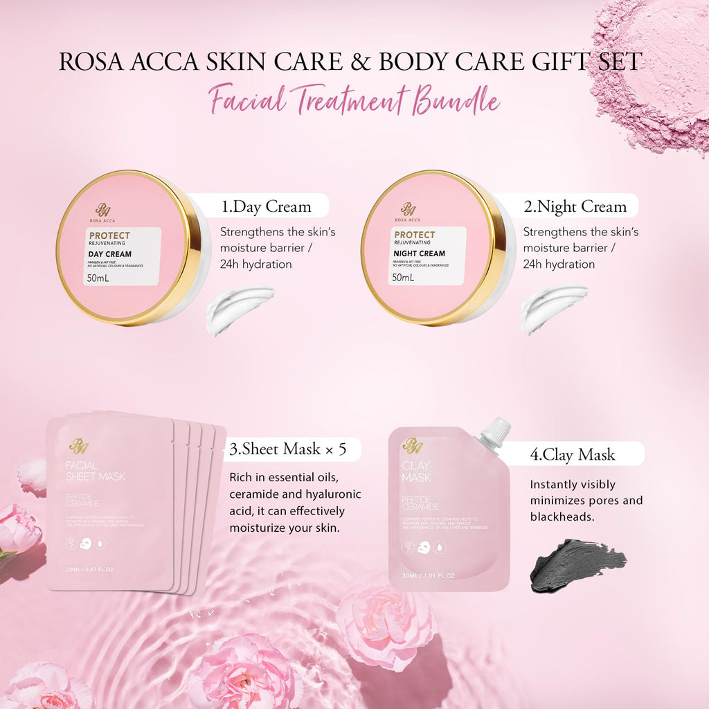 23 Pcs Facial Skin Care Bath and Body Set U91361