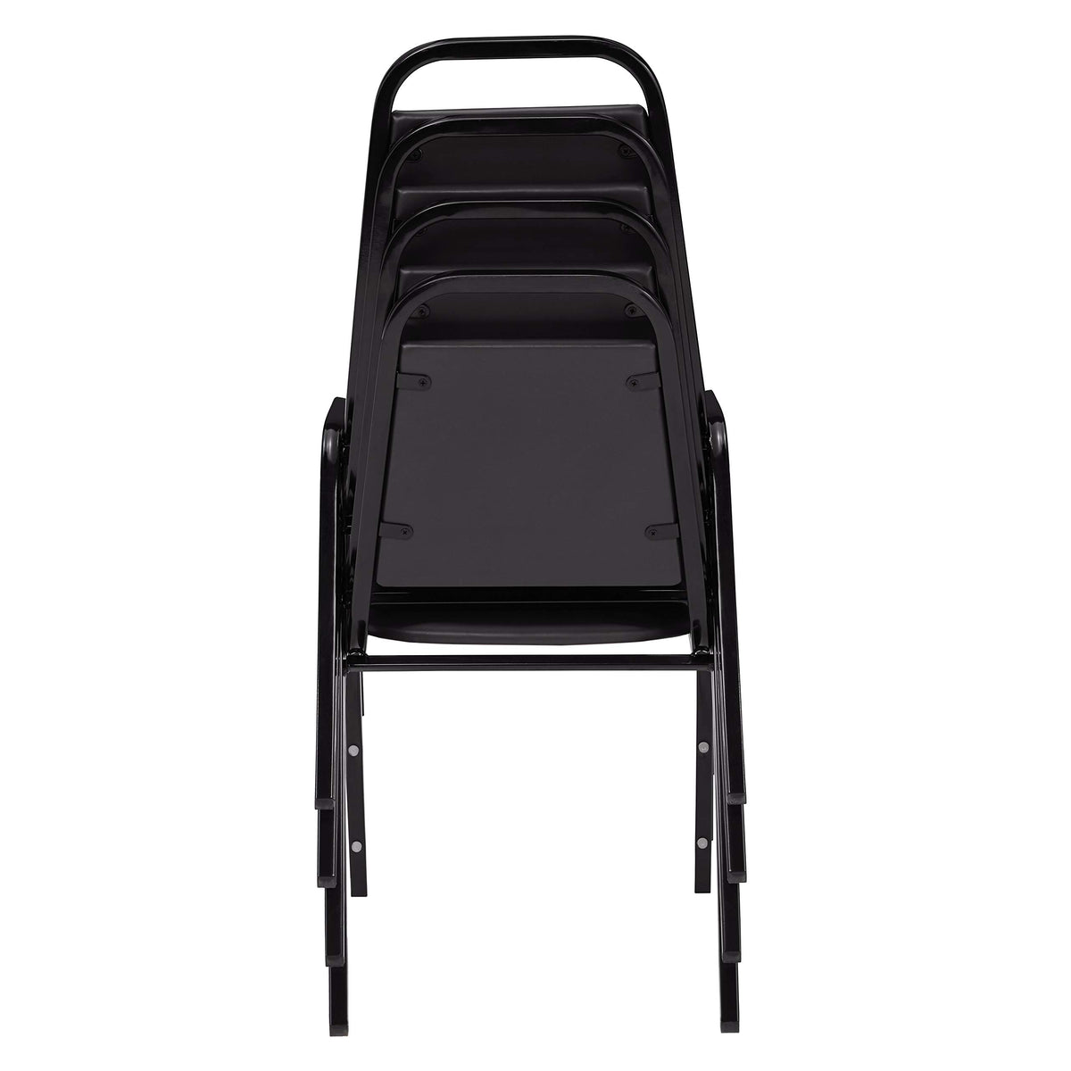 Vinyl Stacking Chair, 4/Pack N8895
