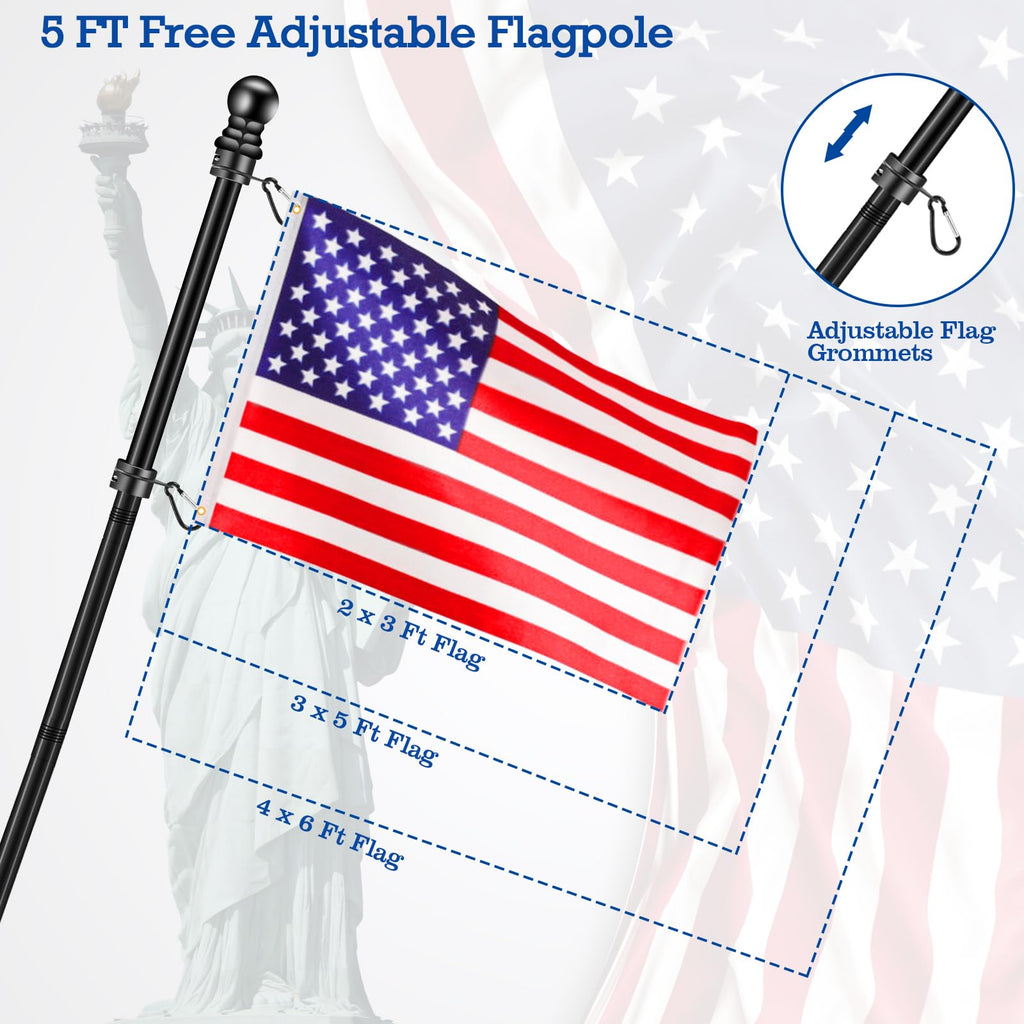 Black Flag Pole N376