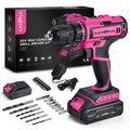 Pink Cordless Drill Set I61616