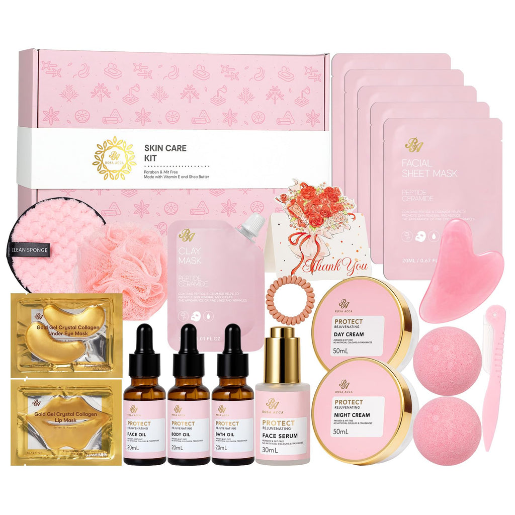 23 Pcs Facial Skin Care Bath and Body Set U91361