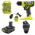18V Drill/Driver Kit with Battery, Charger, Bits, & Holster K158