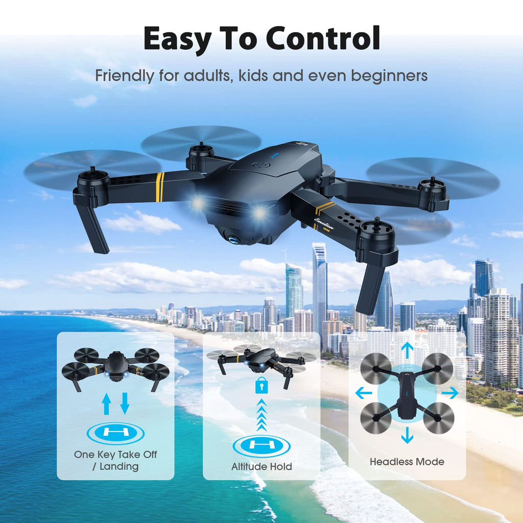 Foldable RC Quadcopter Drone with 1080P Camera D172694