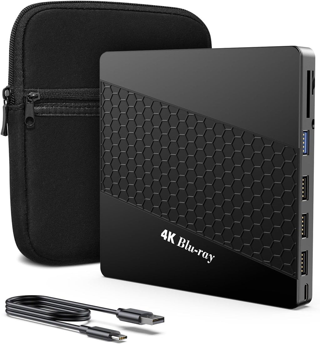 4k Blu Ray Drive with Carry Case R4073