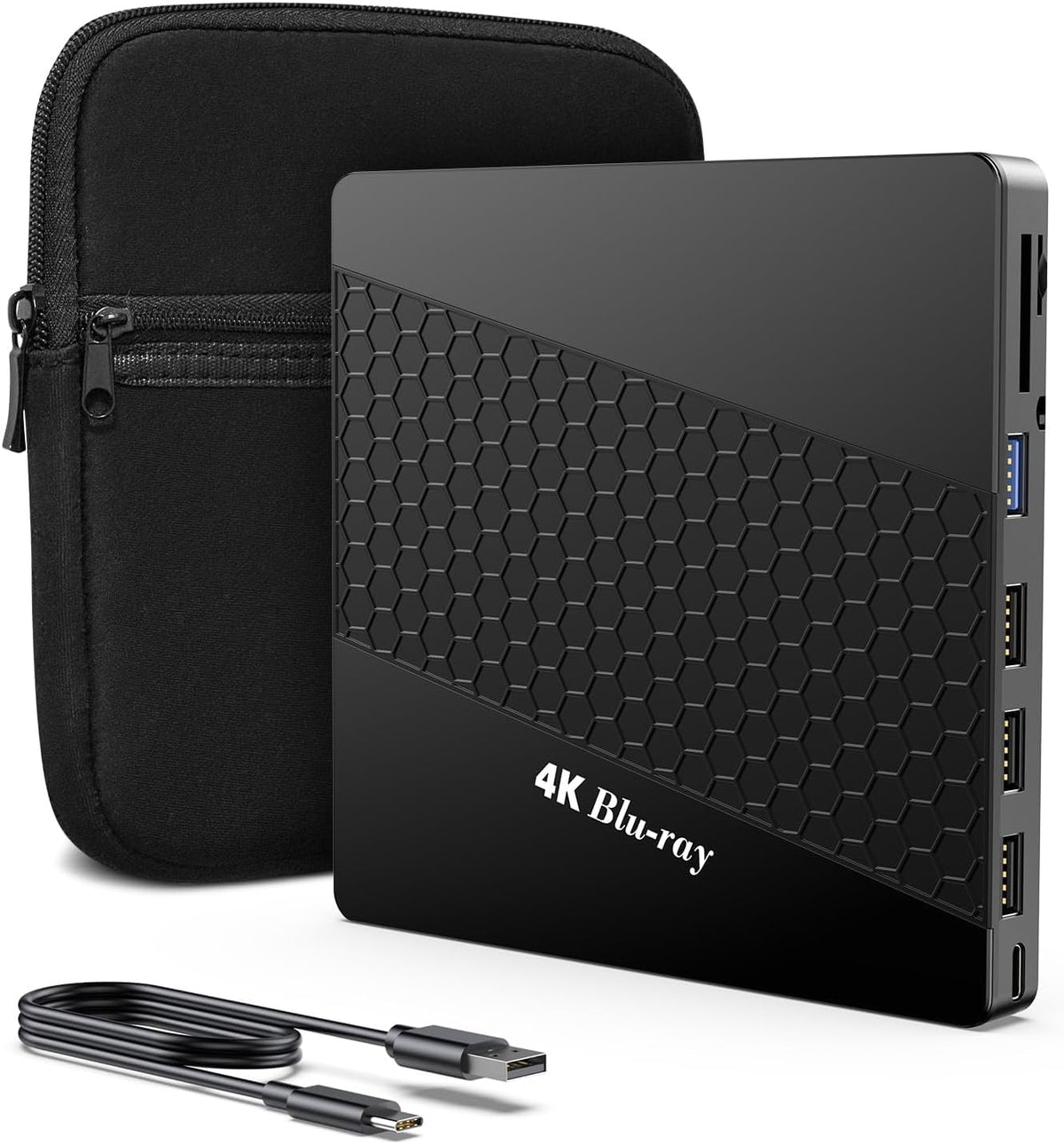 4k Blu Ray Drive with Carry Case R4073
