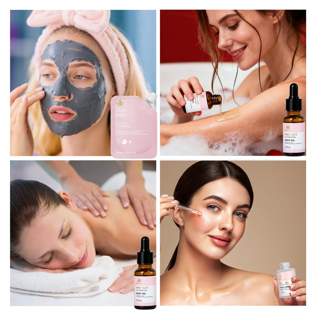 23 Pcs Facial Skin Care Bath and Body Set U91361