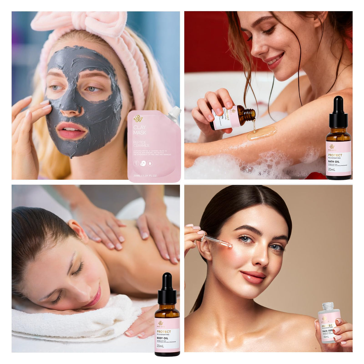 23 Pcs Facial Skin Care Bath and Body Set U91361